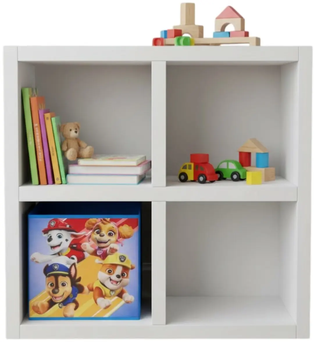 PAW Patrol Opvouwbare Opbergmand - 30x30x30cm - Blauw/Rood/Geel