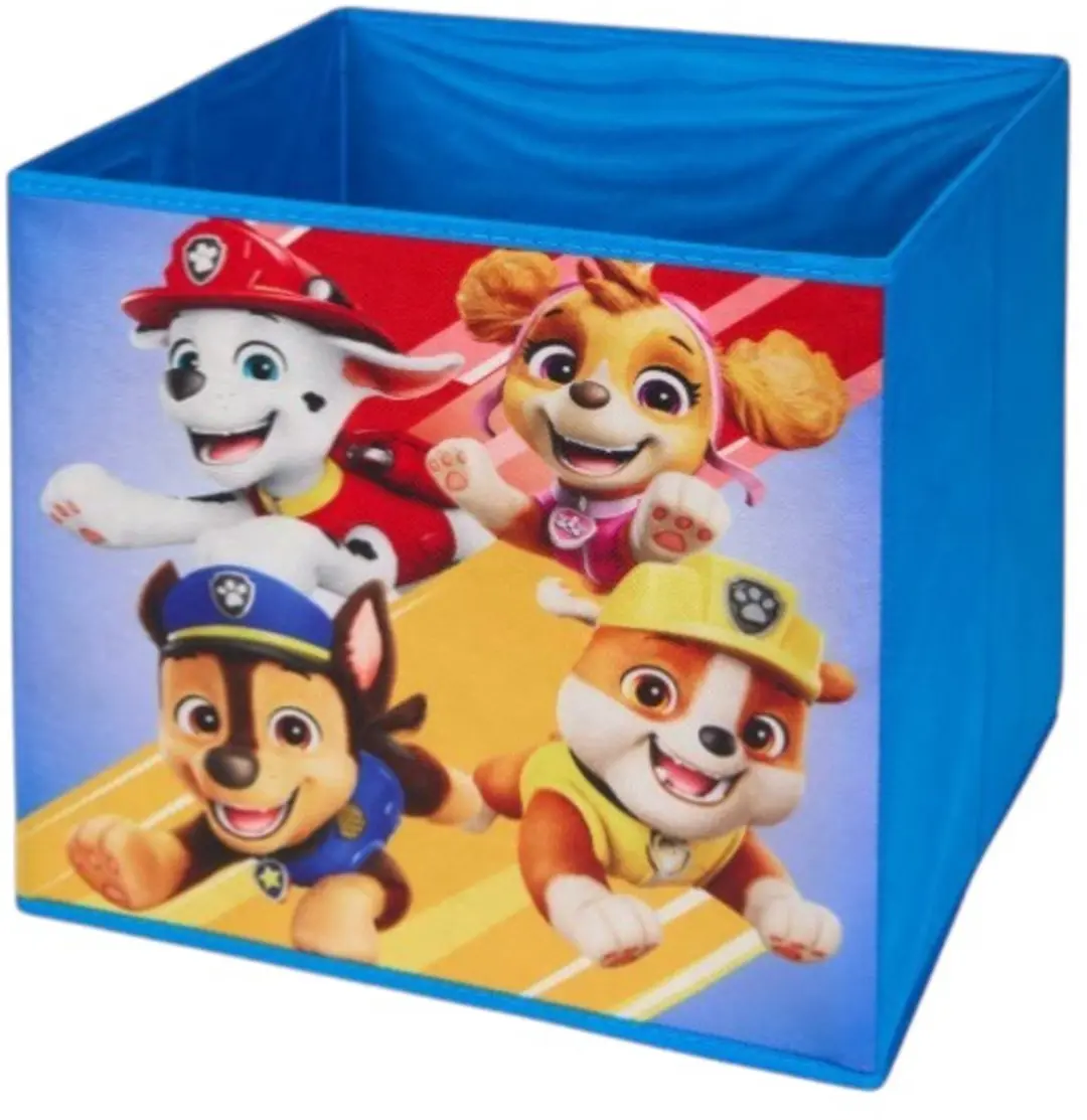 PAW Patrol Opvouwbare Opbergmand - 30x30x30cm - Blauw/Rood/Geel