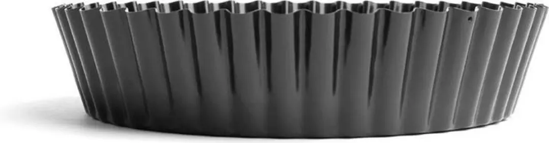 Vogue Quichevorm 25cm - Geplooid Antikleef - Zwart