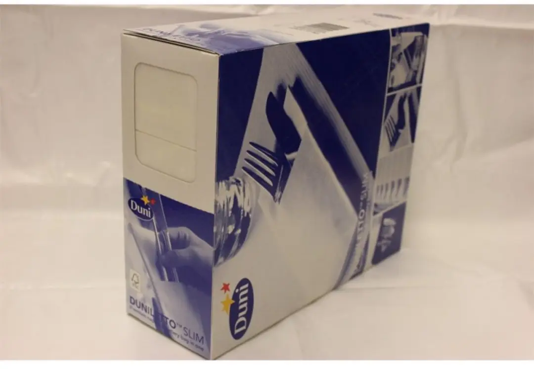 Duni Duniletto Slim Servetten Wit 65 Stuks