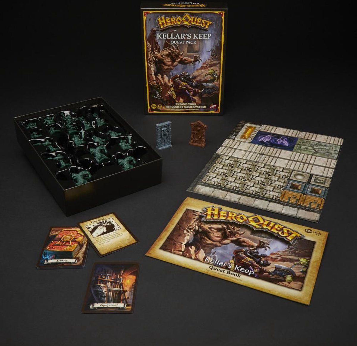 Hasbro HeroQuest Kellar's Keep - Avalon Hill uitbreiding - Gezelschapsspel