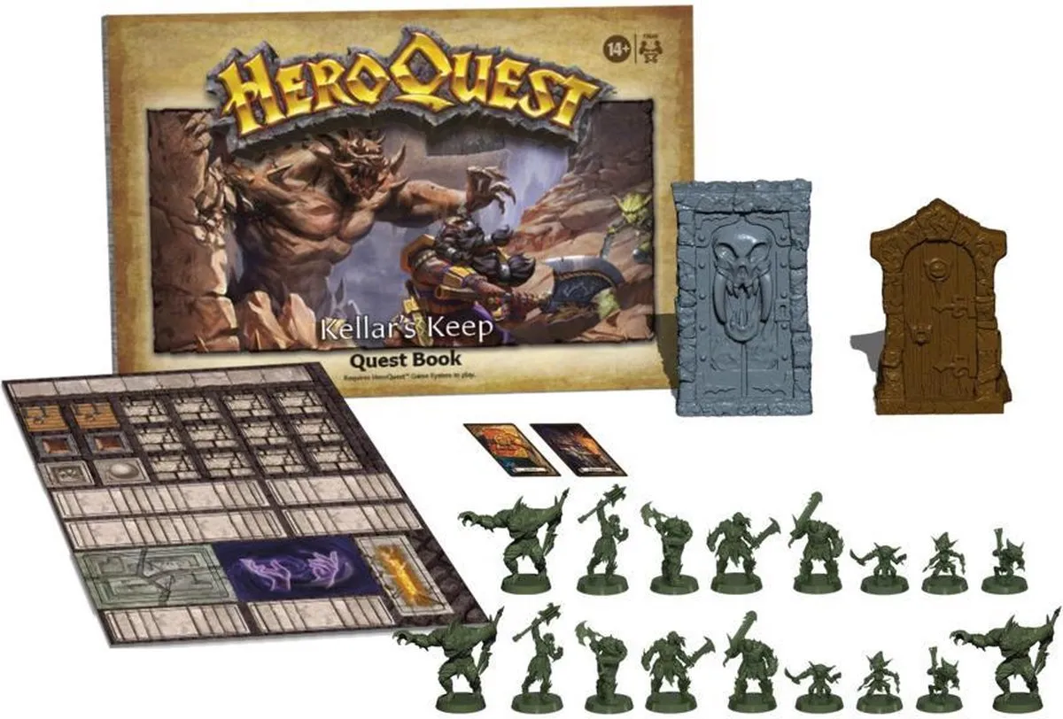 Hasbro HeroQuest Kellar's Keep - Avalon Hill Uitbreiding - 2-5 Spelers