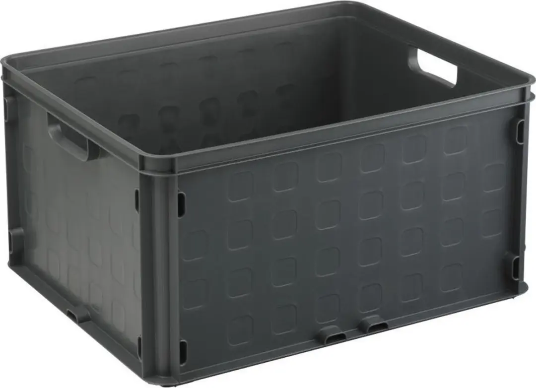 Sunware Square Gesloten Krat 52L - 50,6x40,6x26,1cm Antraciet
