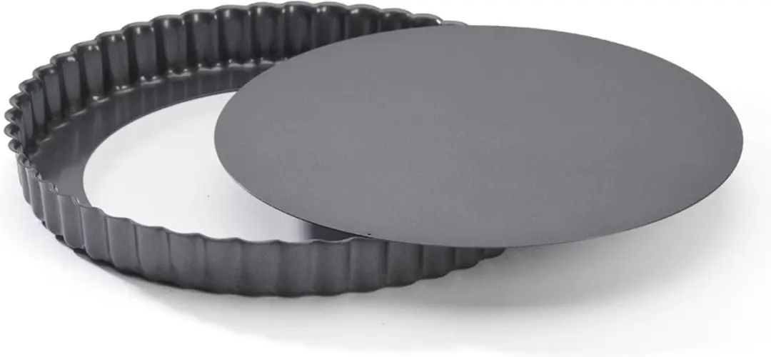 DeBuyer Tartavorm Rond 23cm - 4706.24 - Zwart
