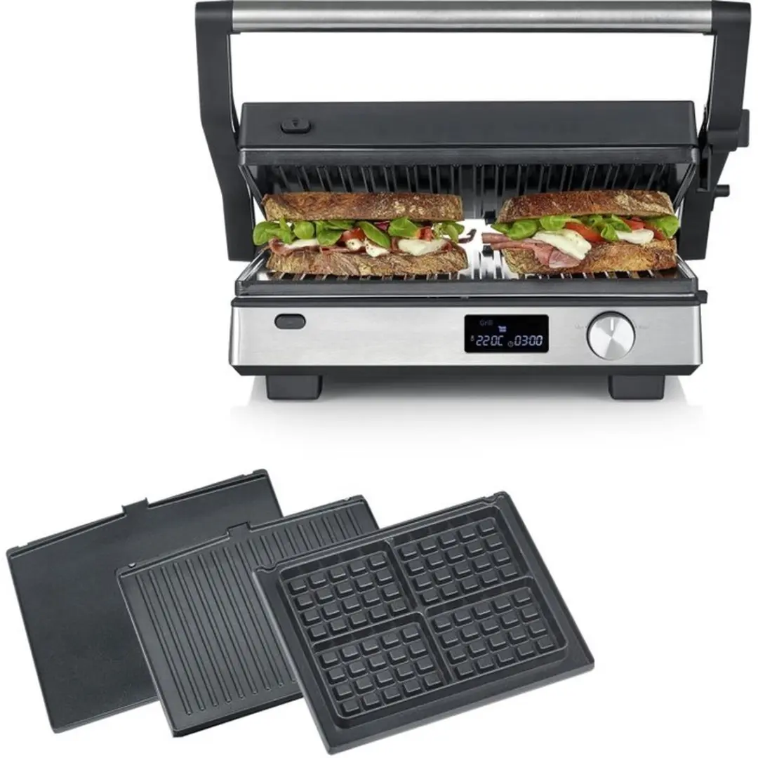 Severin KG2380 3-in-1 Croque-Gaufre-Grill 2000W - afbeelding 6 van 6