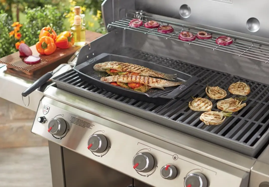 Weber Keramische Grillpan - Zwart