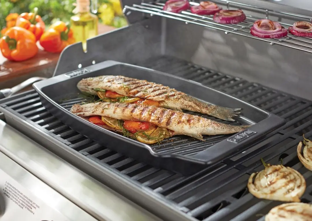 Weber Keramische Grillpan - Zwart