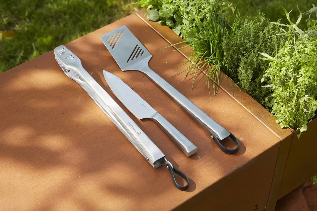 Barbecook Premium BBQ-set RVS 45,7cm - Zilver