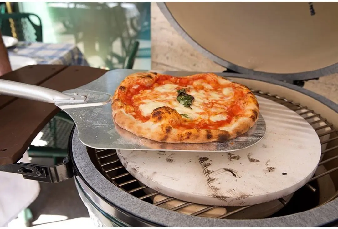 Big Green Egg Pizzasteen M - 30cm Keramiek