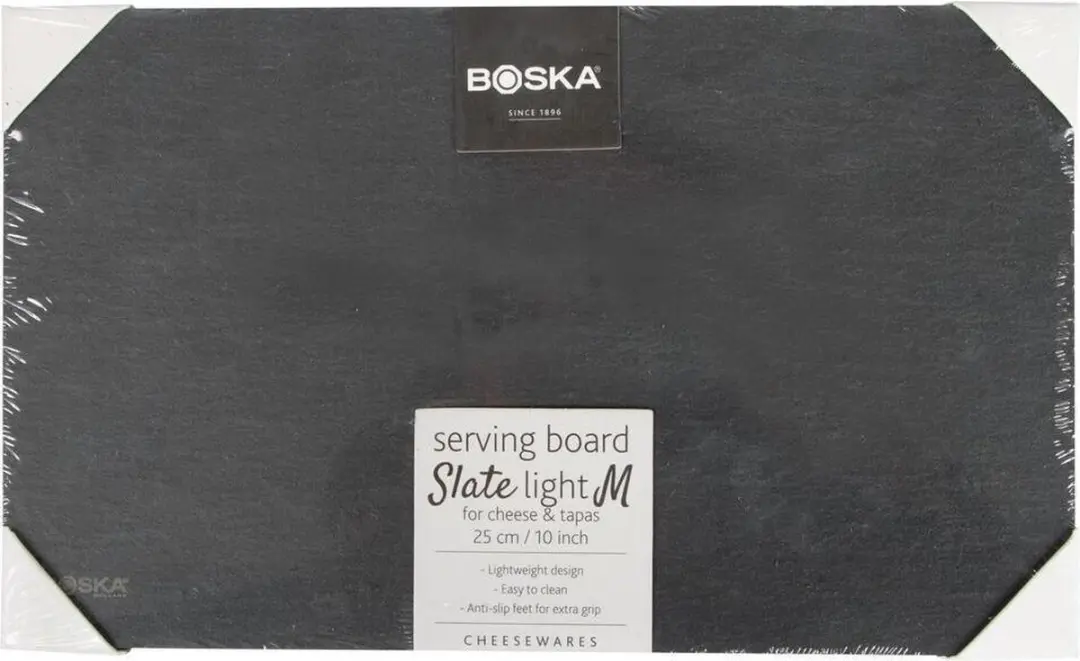 Boska Serveerplank Leisteen Light M - 25cm - Zwart