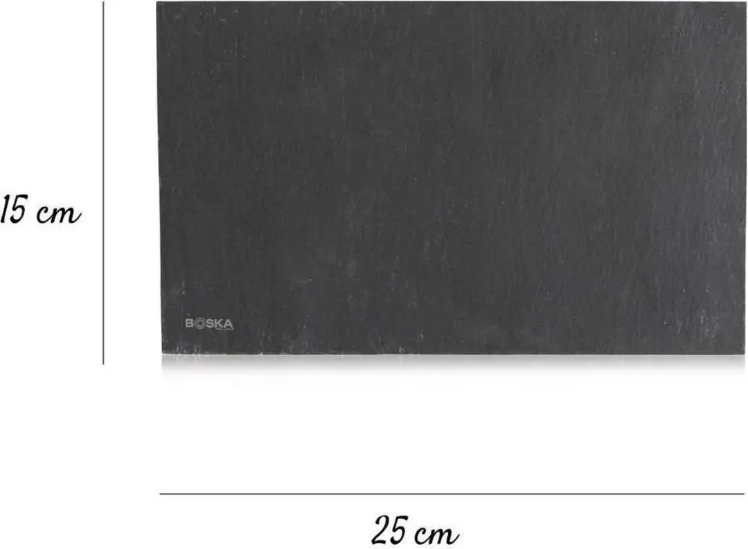 Boska Serveerplank Leisteen Light M - 25cm - Zwart