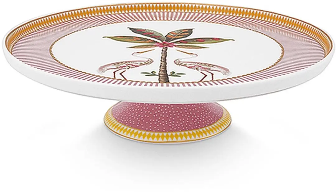 Pip Studio La Majorelle Taartplateau Roze - 21,5cm - 3-delig