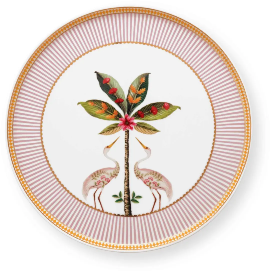 Pip Studio La Majorelle Taartplateau Roze - 21,5cm - 3-delig
