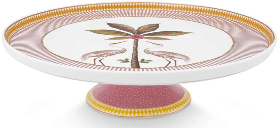 Pip Studio La Majorelle Taartplateau Roze