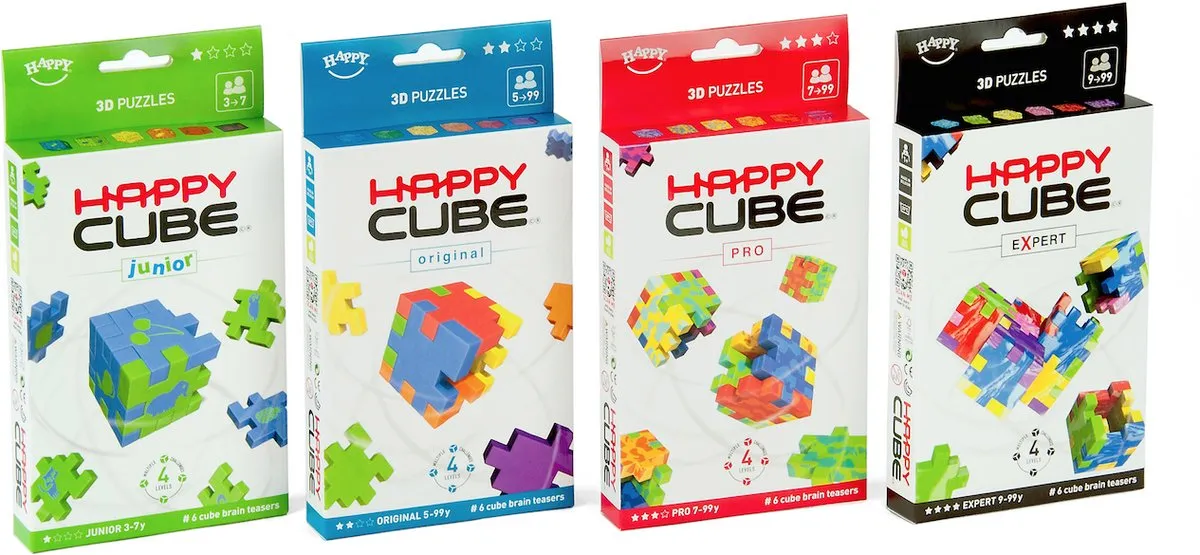 SmartGames Happy Cube Allround Voordeelpakket 24 Stuks