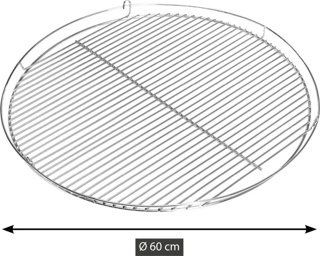 Barbecook Braadrooster Ø60cm - Staal Chroom