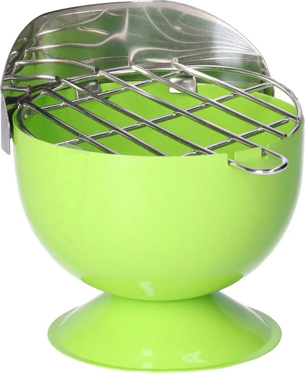 Excellent Houseware BBQ Asbakken - 2 Stuks - Groen