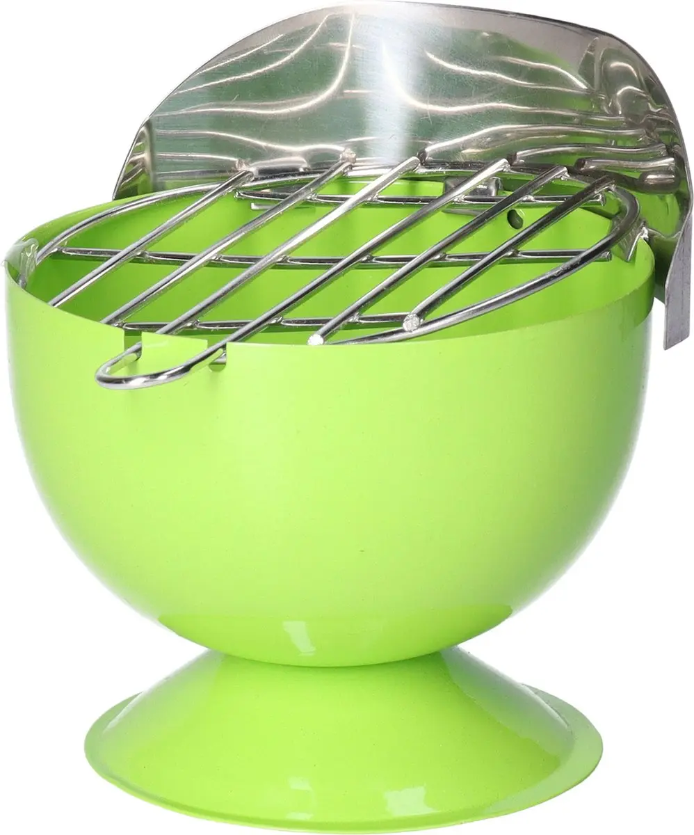 Excellent Houseware BBQ Asbakken - 2 Stuks - Groen