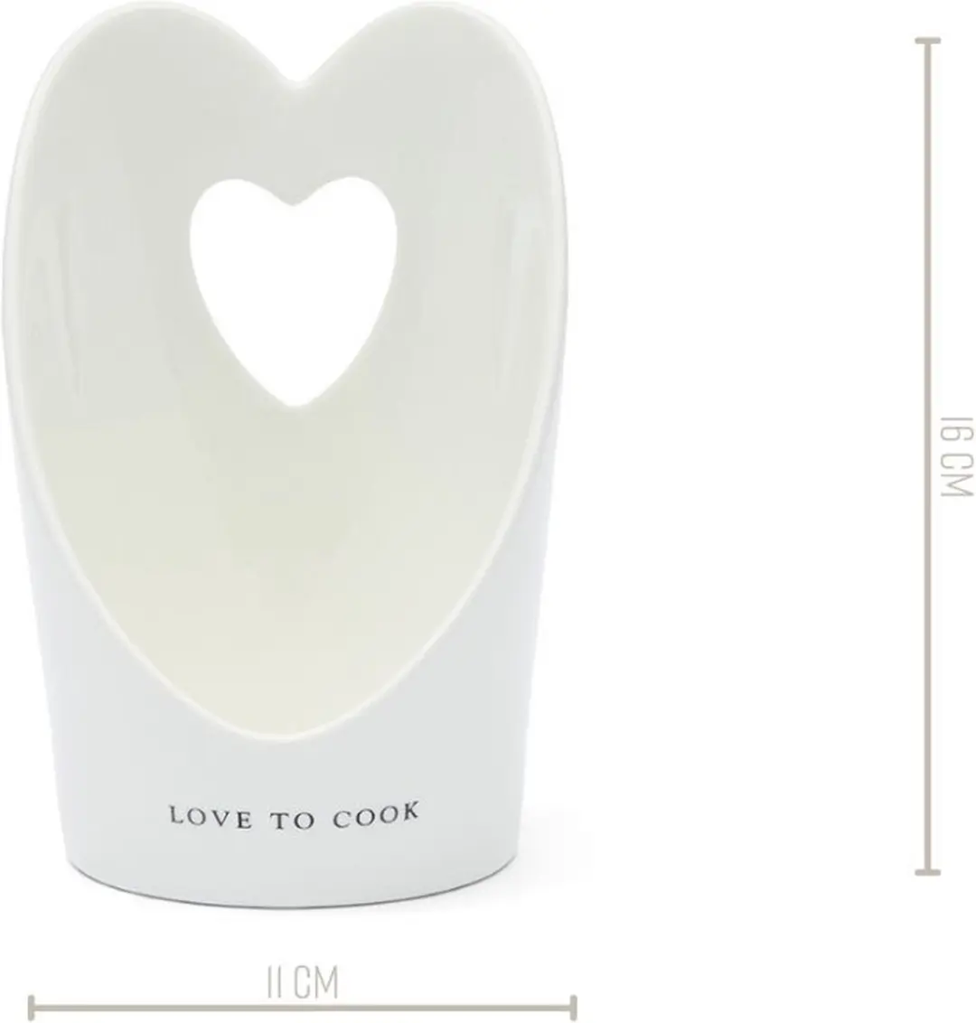 Riviera Maison Keukengereihouder - With Love - Wit