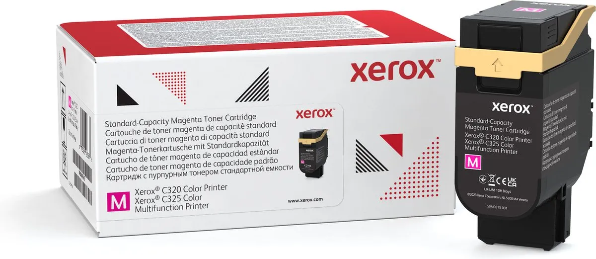 Xerox C320/C325 Tonercassette Magenta 1.800 Pagina's