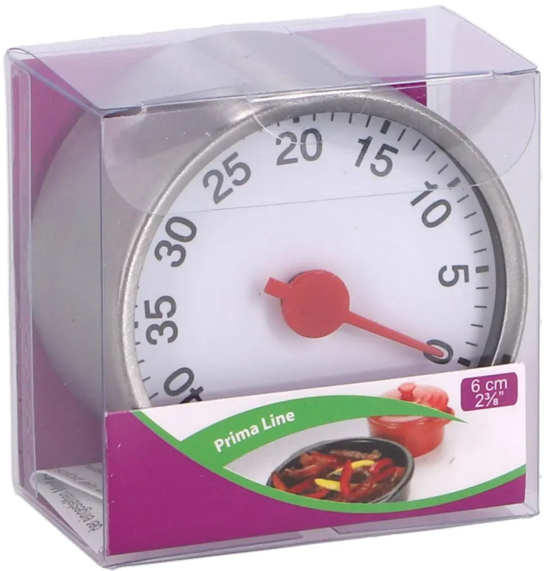 Magnetische kookwekker - 6 cm - RVS