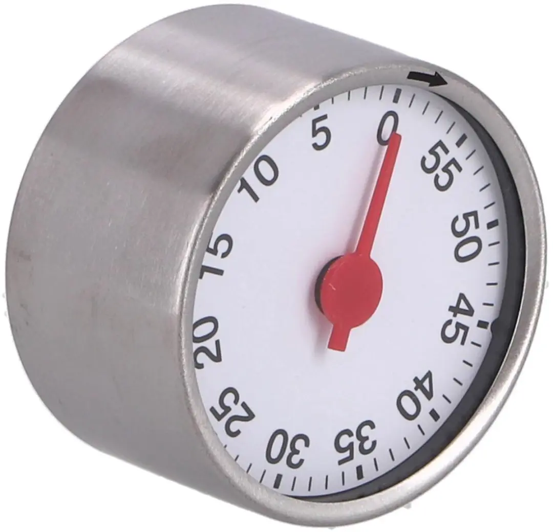 Magnetische kookwekker - 6 cm - RVS