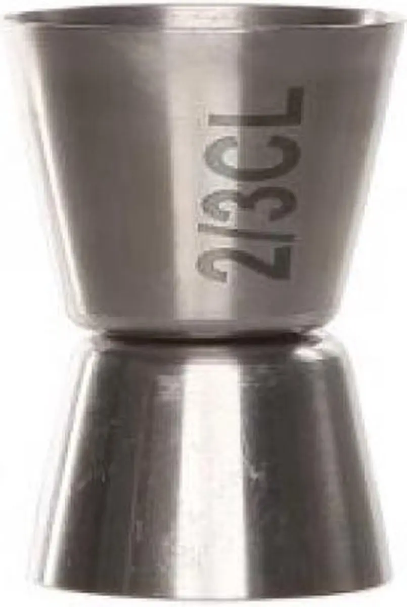 Cosy&Trendy RVS Barmaatje 2/3 cl - Zilver - afbeelding 4 van 4