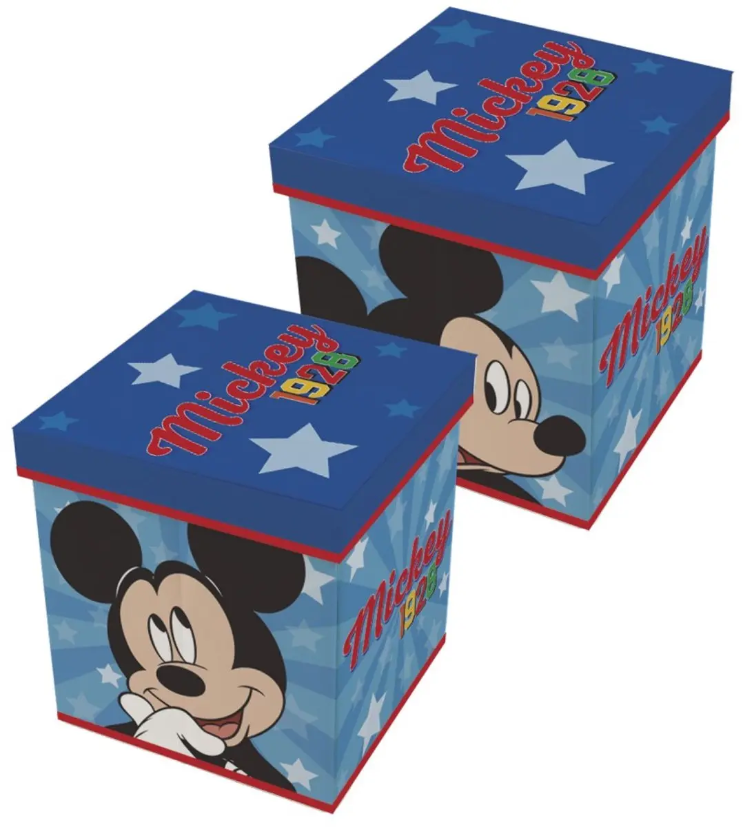 Disney Mickey Mouse Opbergbox - 27L - Blauw/Rood