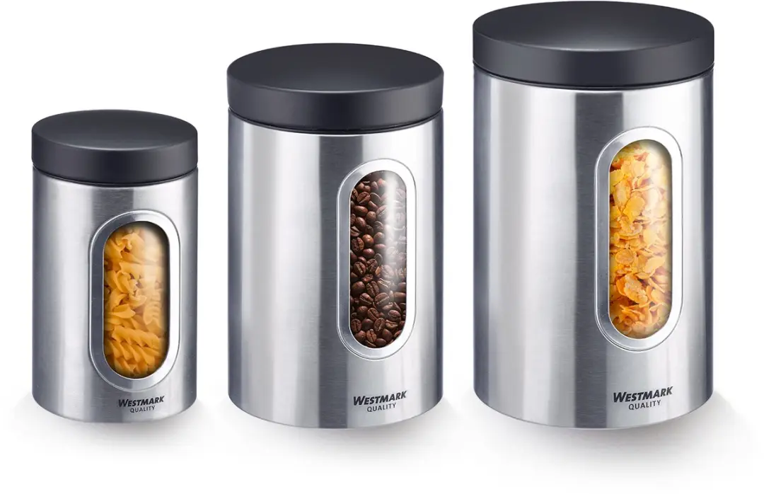 Westmark Voorraadpot met venster 2300ml - Ø13cm - Meerkleurig