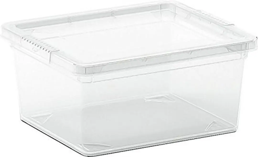KIS C-box XXS Opbergbox 19,5x16,5x9,5cm - Transparant - 2 Stuks