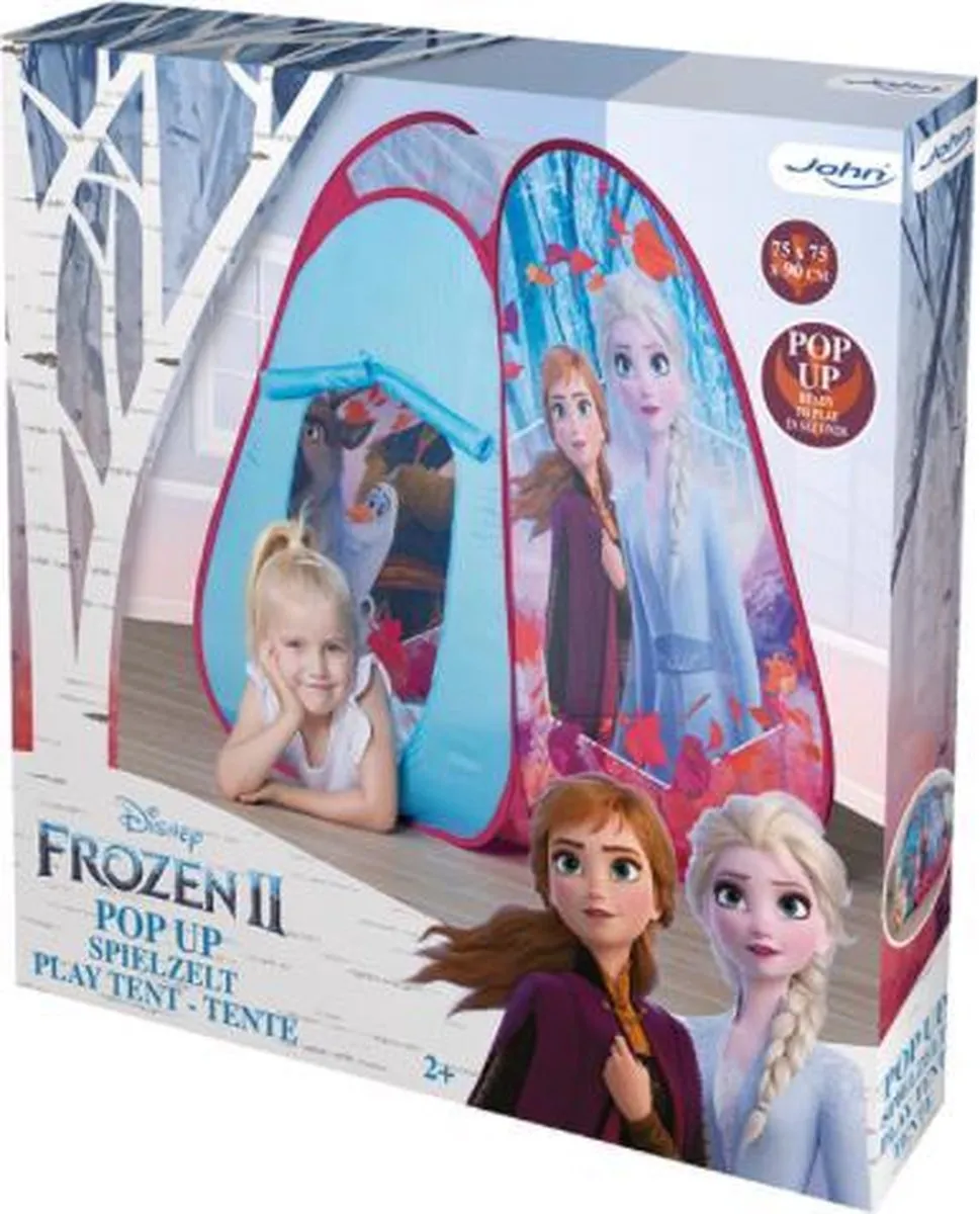Disney Frozen Pop Up Speeltent - Paars/Blauw - afbeelding 3 van 4