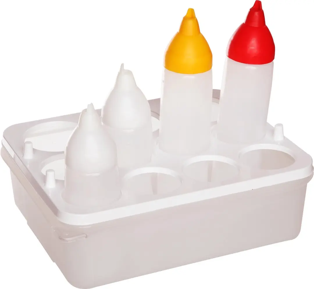 Araven Doseerflesorganizer 4 Stuks