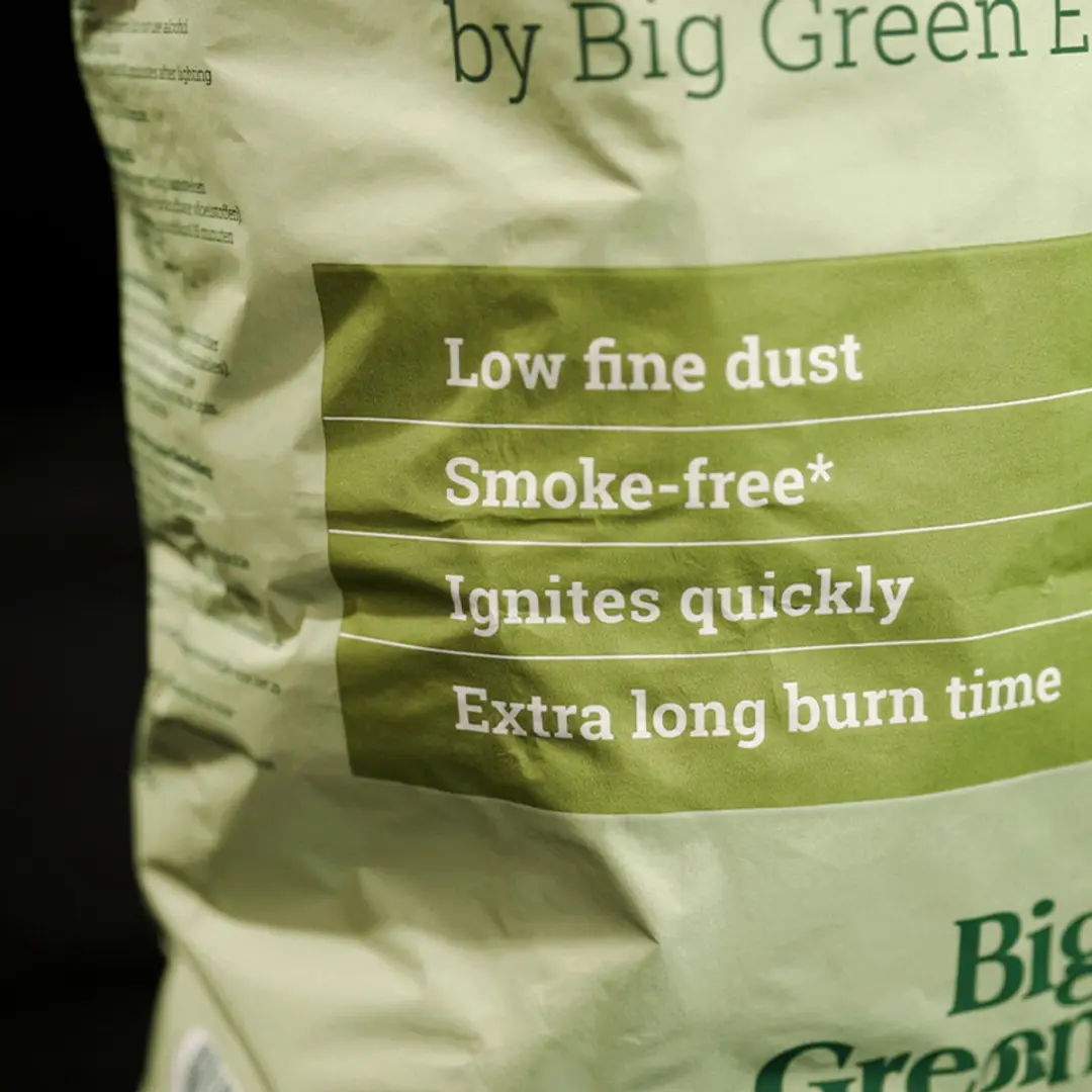 Big Green Egg PURE Charcoal Houtskool - 9 kg
