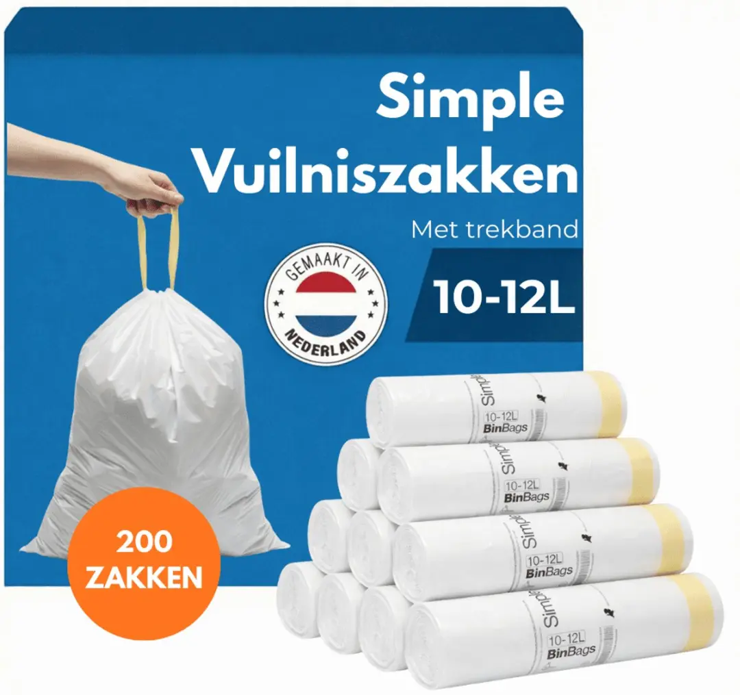 Simple Vuilniszakken 10L