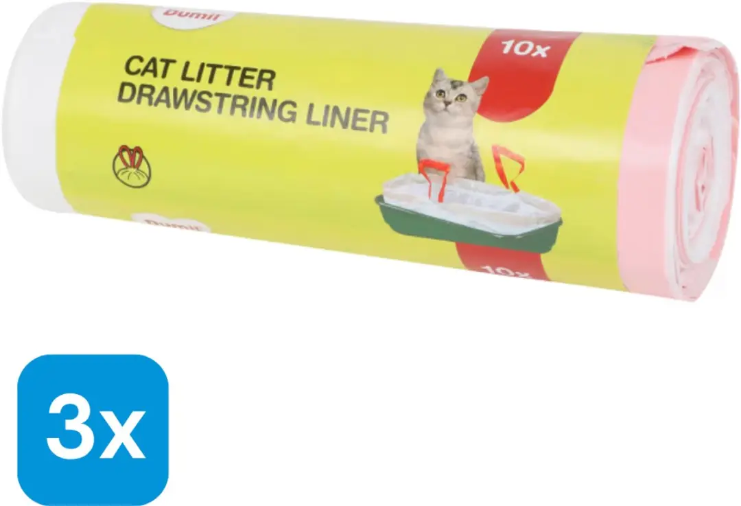 Dumil Kattenbakzakken met Trekband