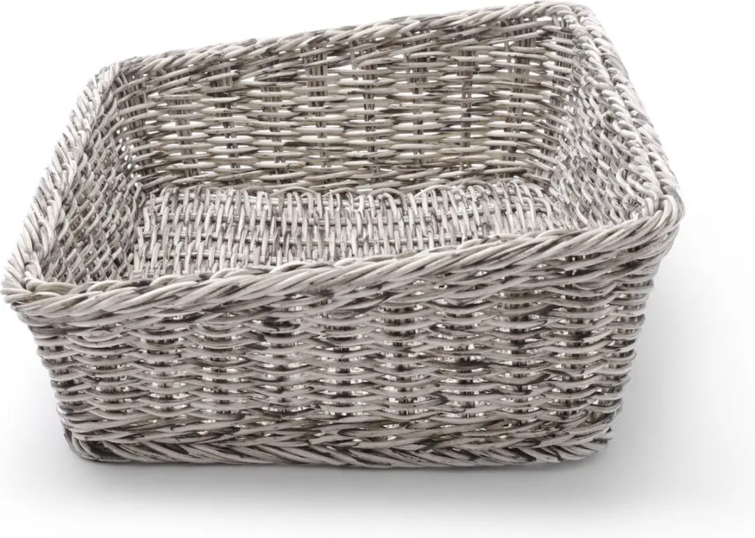 HENDI Rechthoekige Broodmand - Lichtgrijs - 400x300x120mm