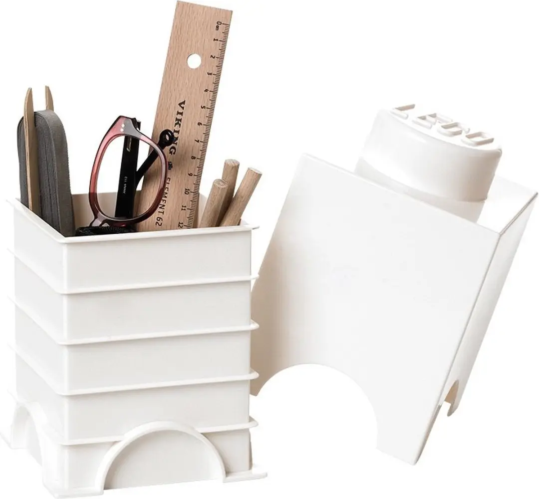 Opbergbox Brick 1, Wit - LEGO