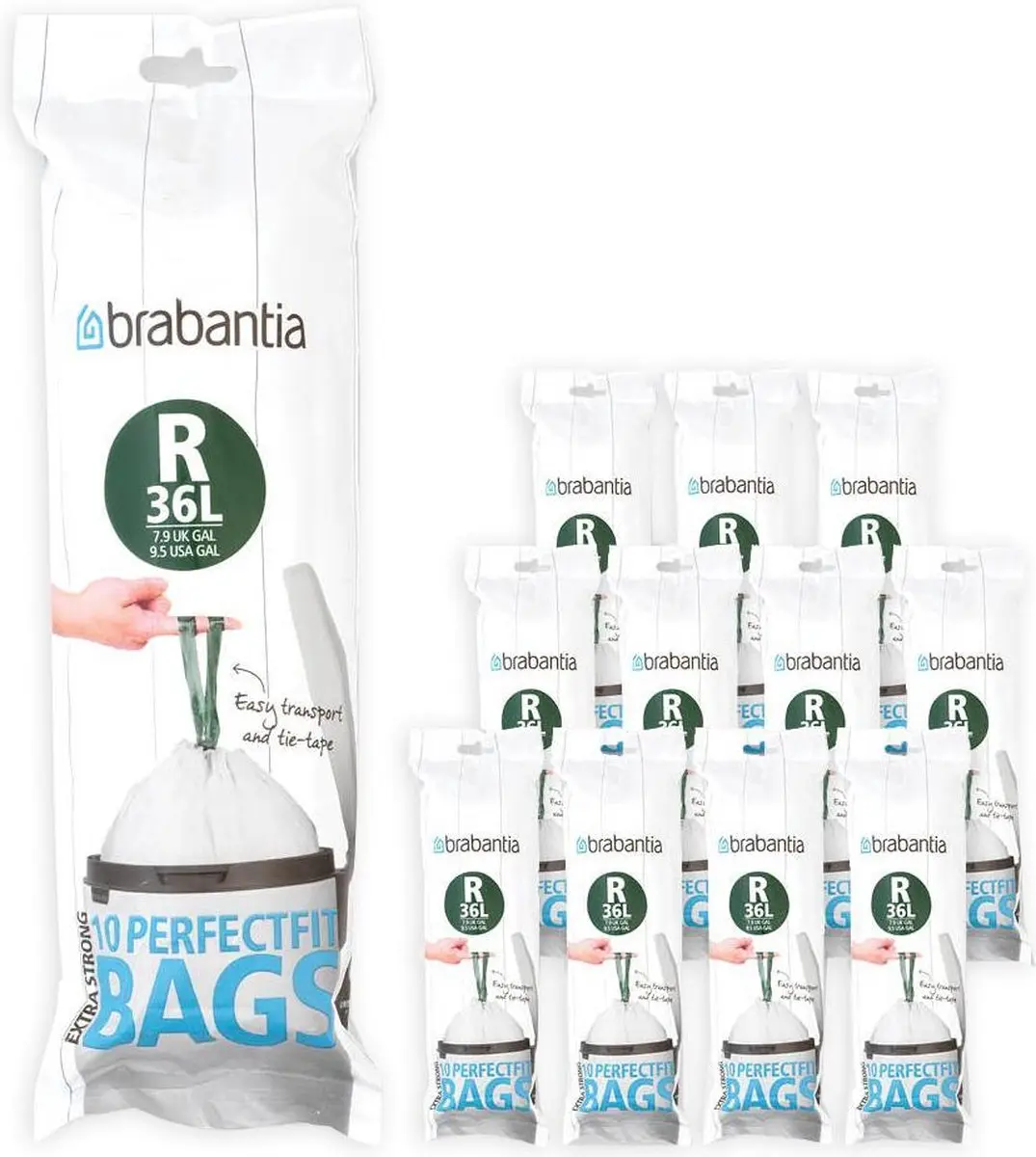 Brabantia PerfectFit Vuilniszakken 36L R