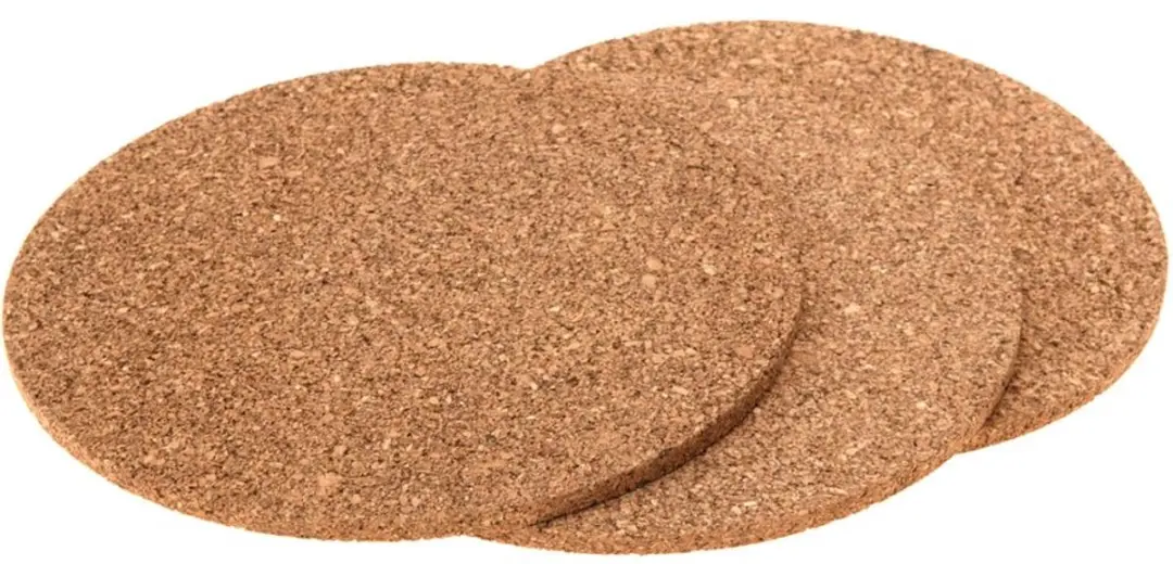 Excellent Houseware Kurk Onderzetters Rond Ø20cm - 3 Stuks - afbeelding 3 van 6