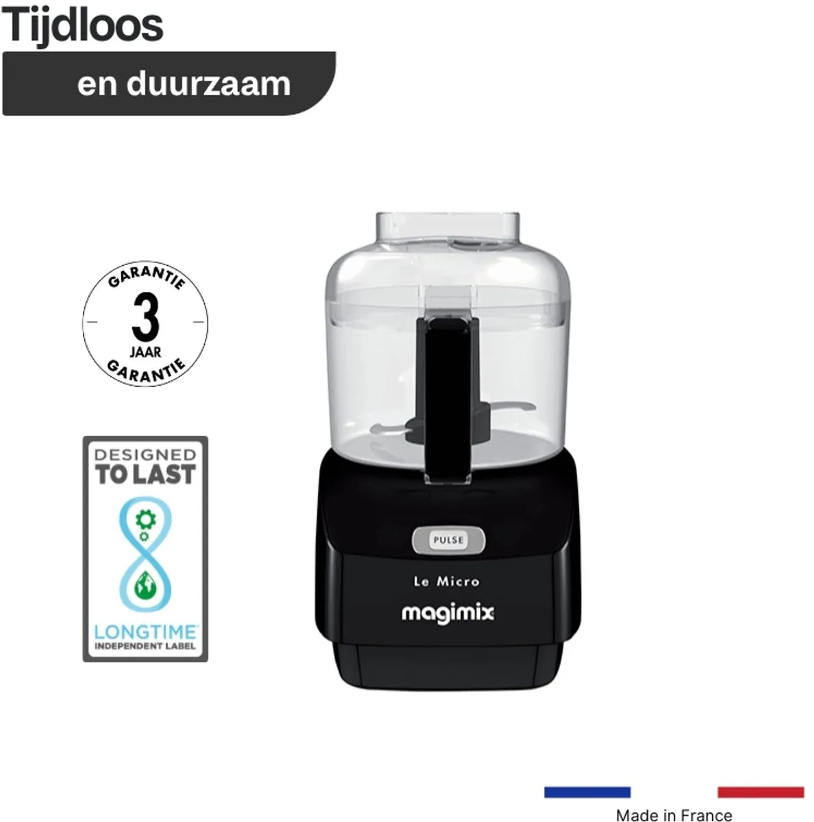 Magimix Micro Hakmolen 290W - Zwart
