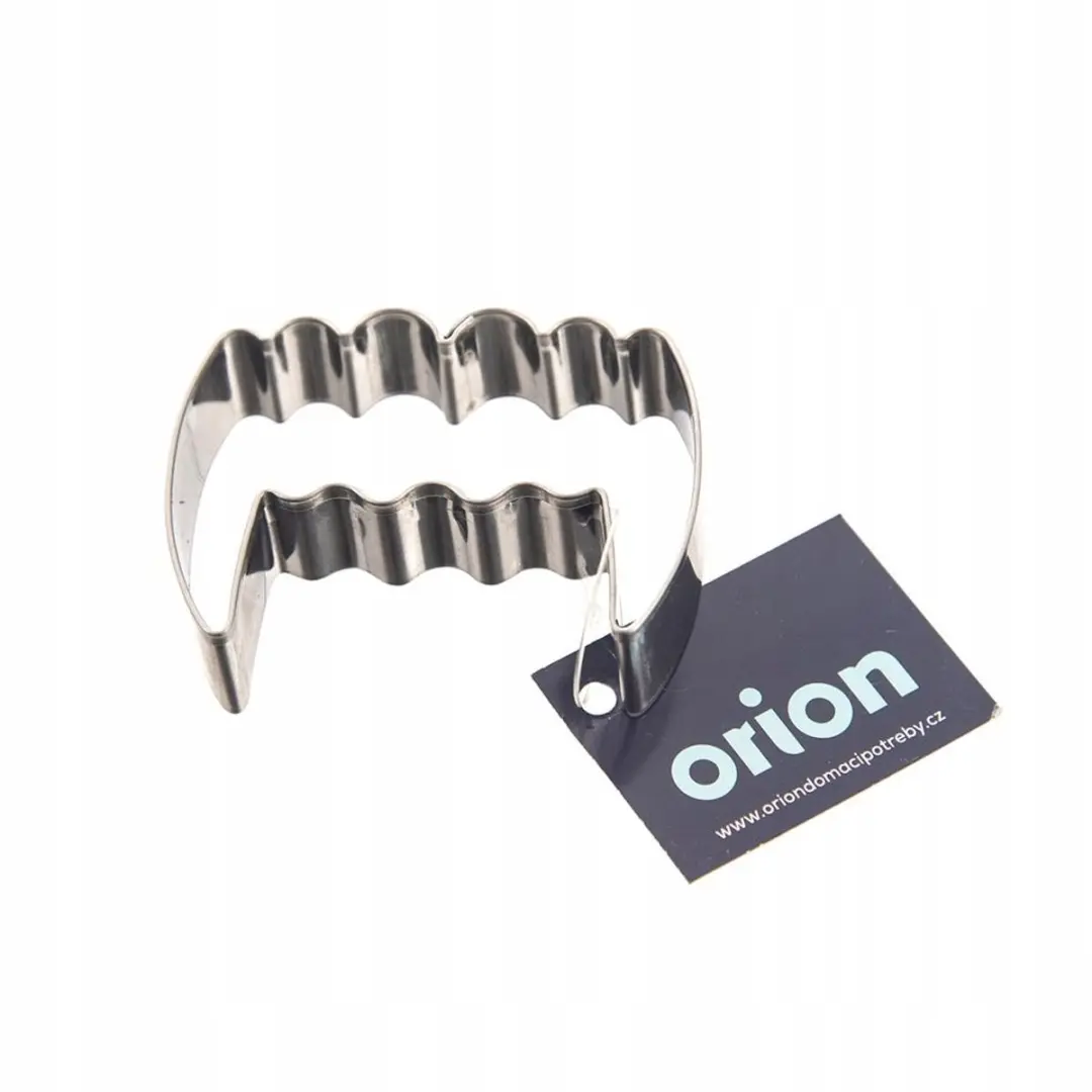 Orion Halloween Vampiertanden Koekjesvorm - Metaal Zilver - afbeelding 3 van 6