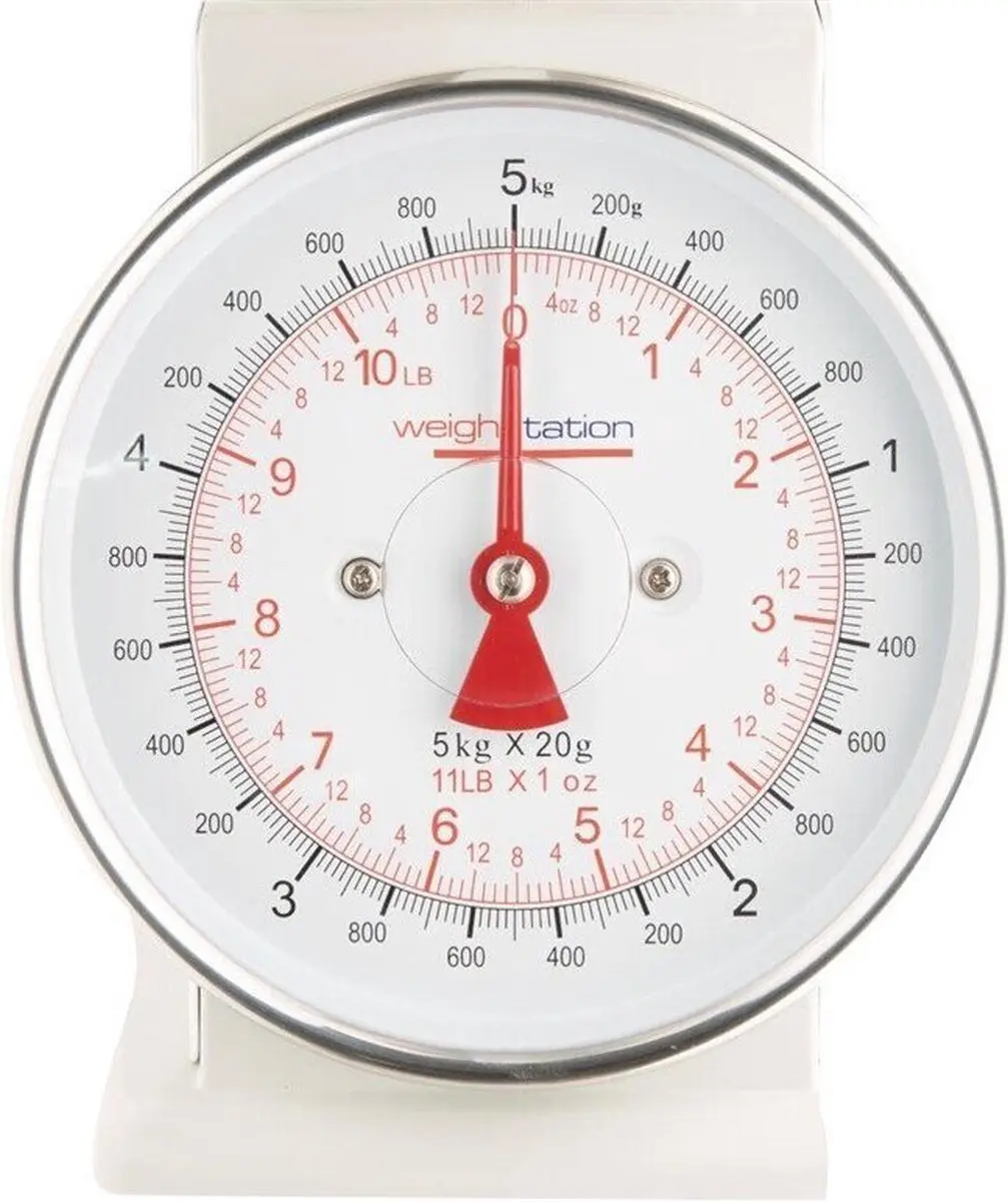 Vogue Weighstation F172 Keukenweegschaal 5kg - Grijs