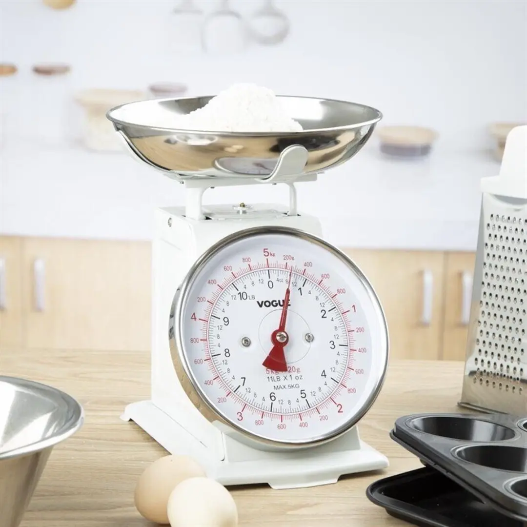 Vogue Weighstation F172 Keukenweegschaal 5kg - Grijs