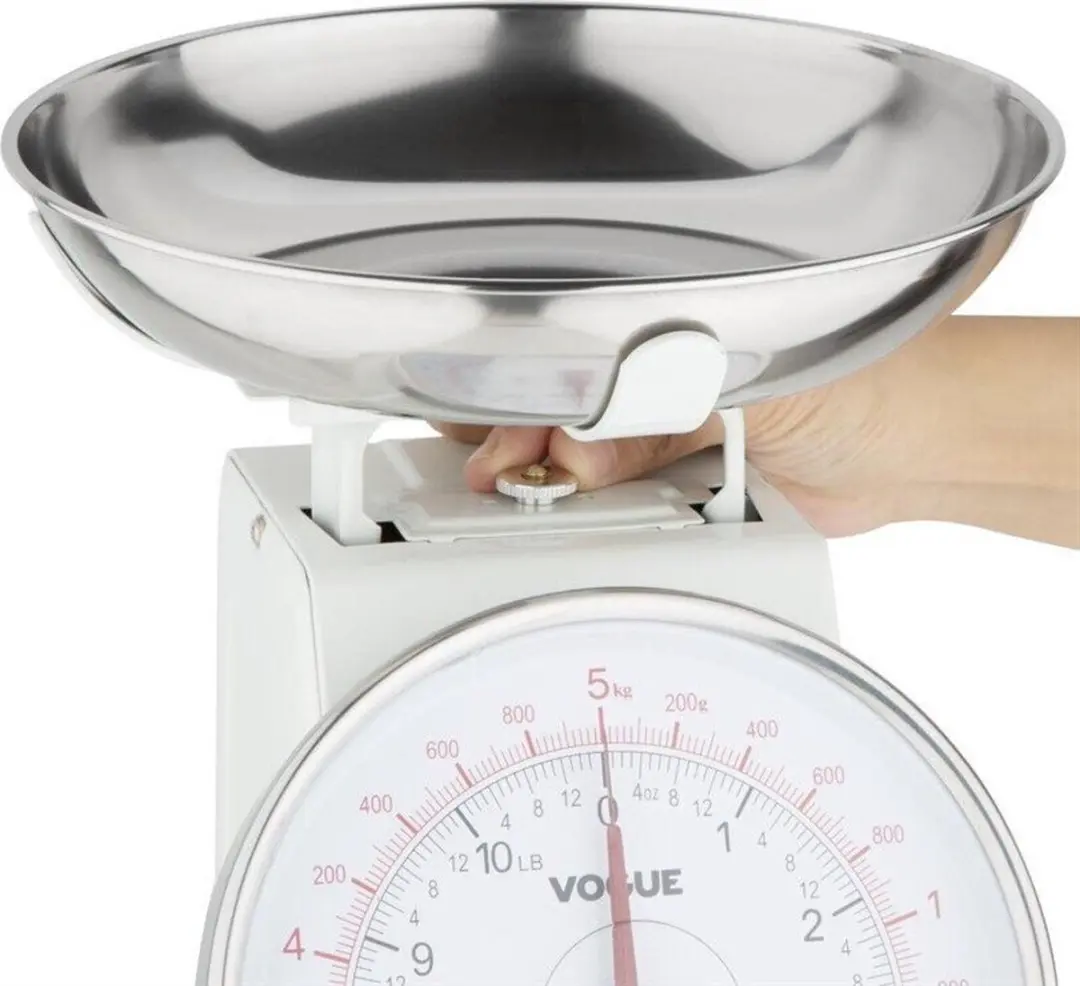 Vogue Weighstation F172 Keukenweegschaal 5kg - Grijs