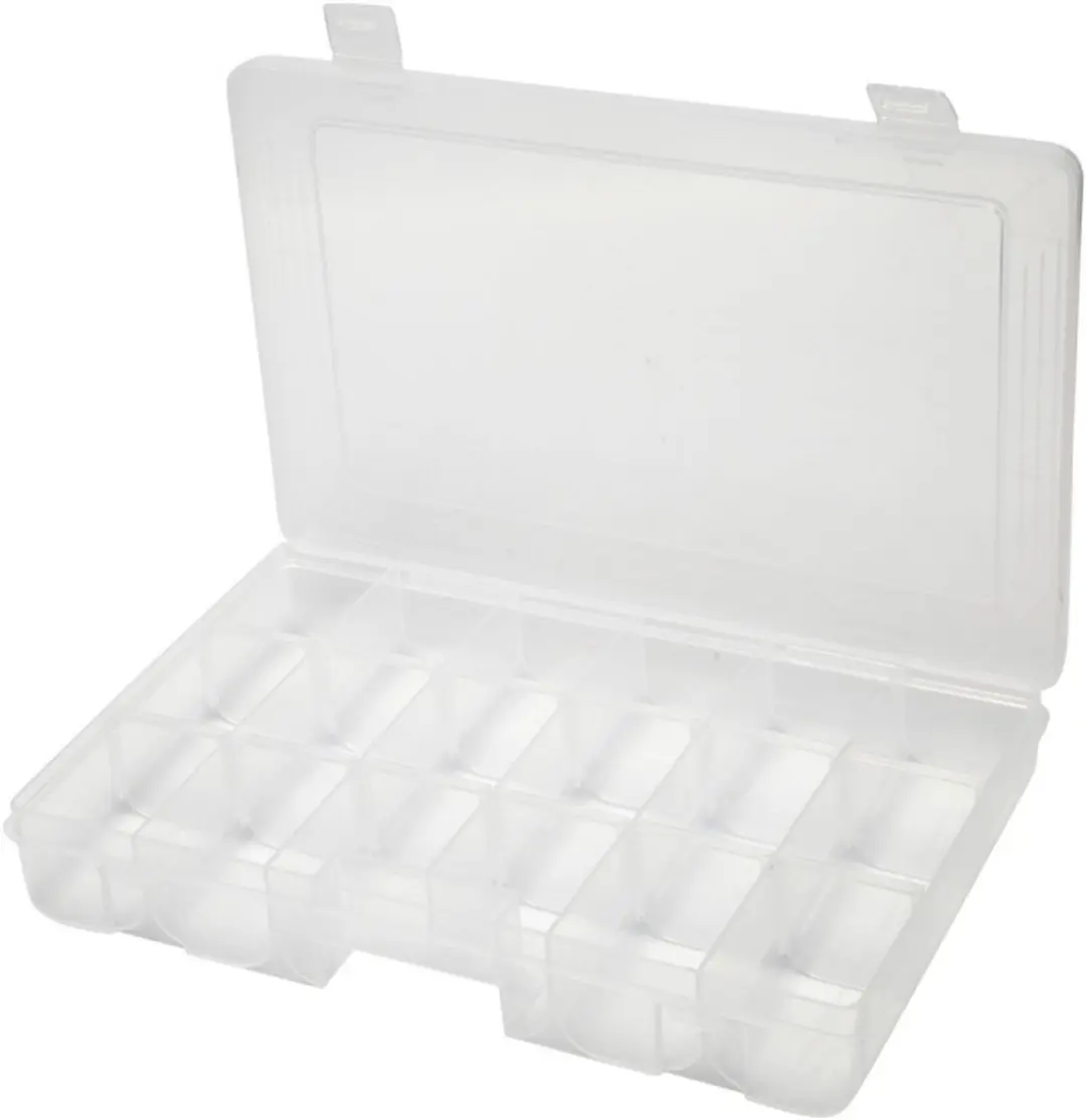 Creativ Company Plastic Opslagdoos 27x19 cm 18 vakken