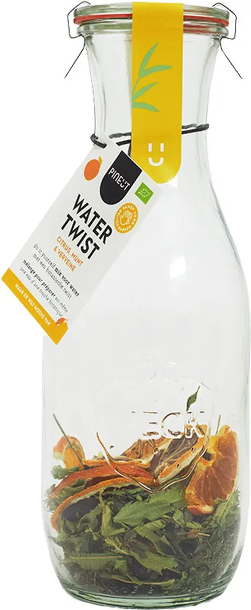 Pineut Verjaardag Cadeau Tafelwaterkaraf Glas 1L
