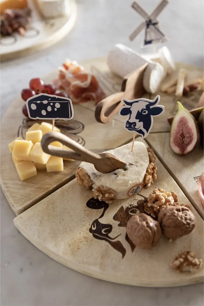 Senza Dutch Delight Serveerplank - Bruin