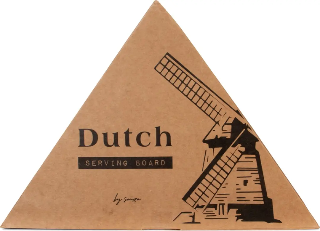 Senza Dutch Delight Serveerplank - Bruin - afbeelding 6 van 6