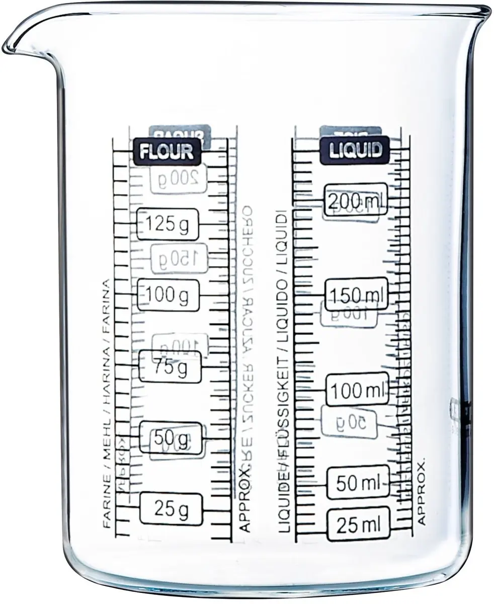 PYREX Classic Prepware Maatglas 0,25L - Transparant