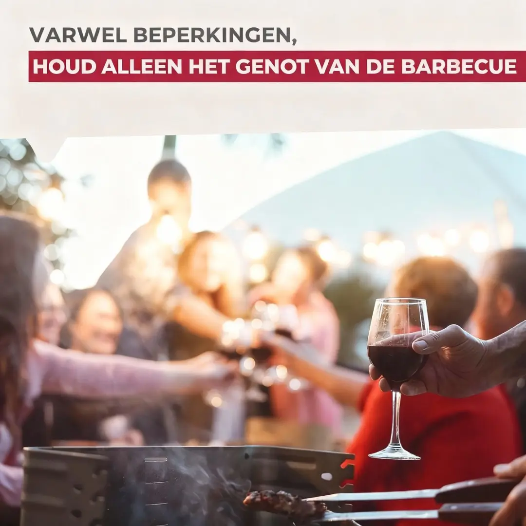Fackelmann BBQ Editie Rooster 35x25,5x54cm - Roestvrij staal/Hout